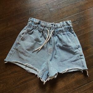 NEW RSQ denim mom shorts size small